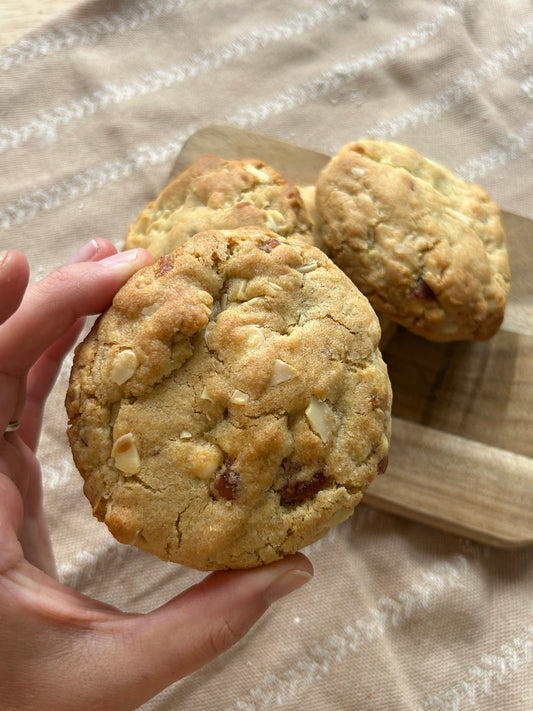 Cherry Bakewell Cookies