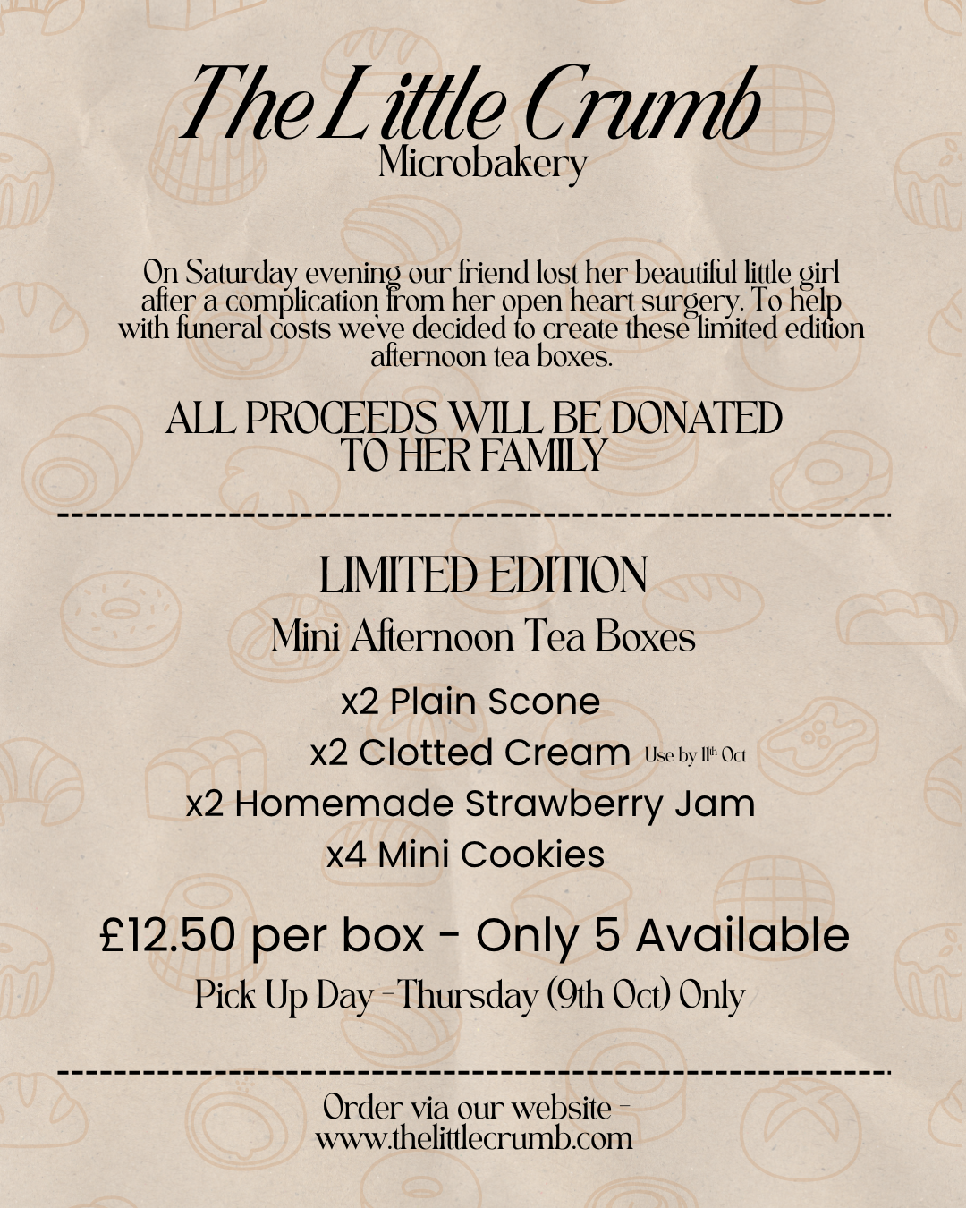 Limited Edition - Mini Afternoon Tea